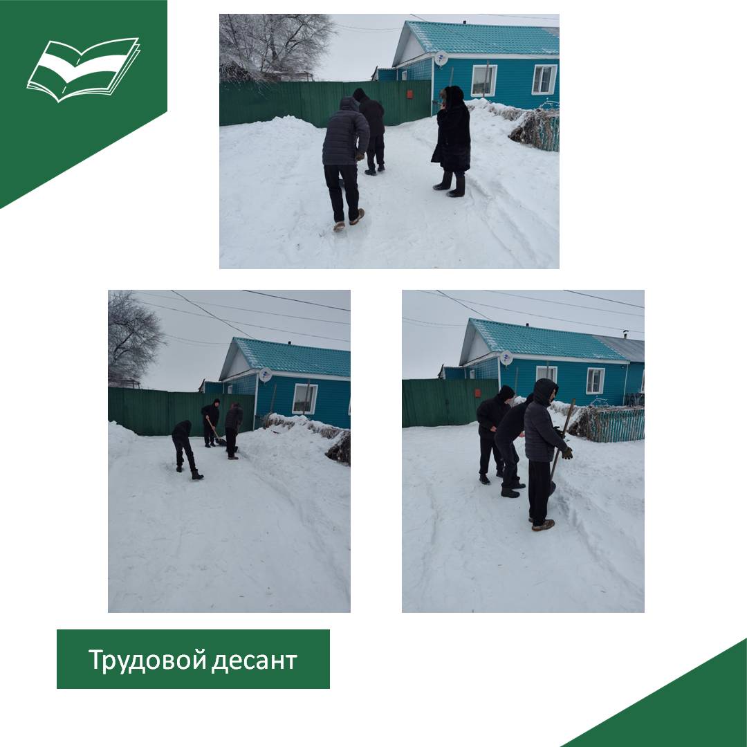 Трудовой десант.
